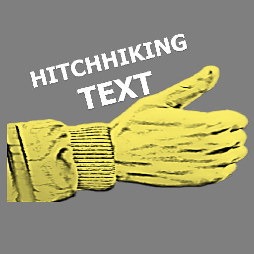 Download Hitchhiking Text app from Google Play for Android devices